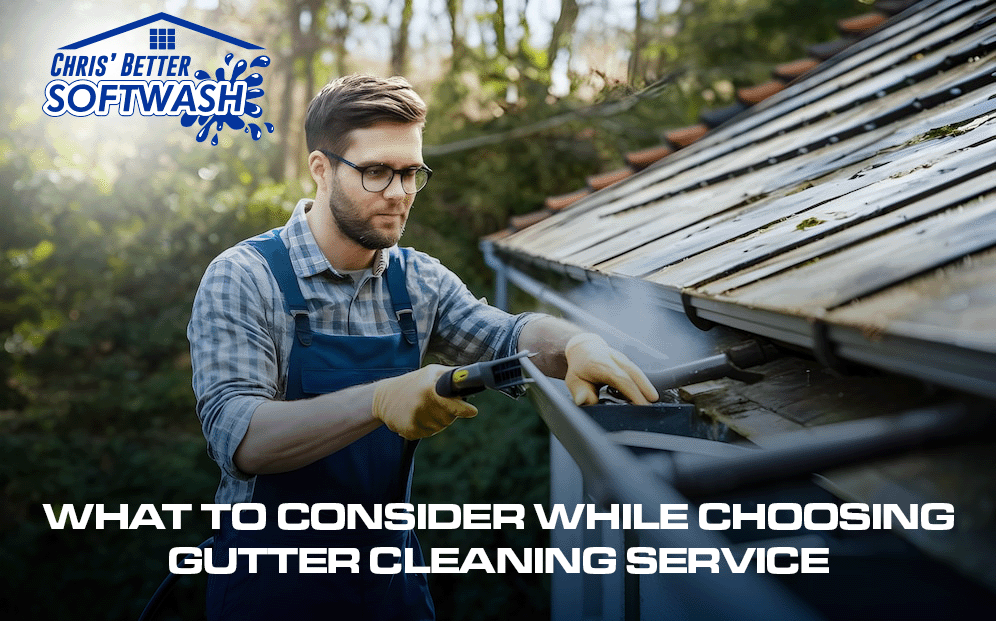 What to Consider While Choosing a Gutter Cleaning Service