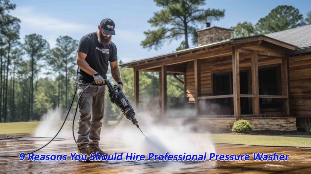 9 Reasons You Should Hire Professional Pressure Washer