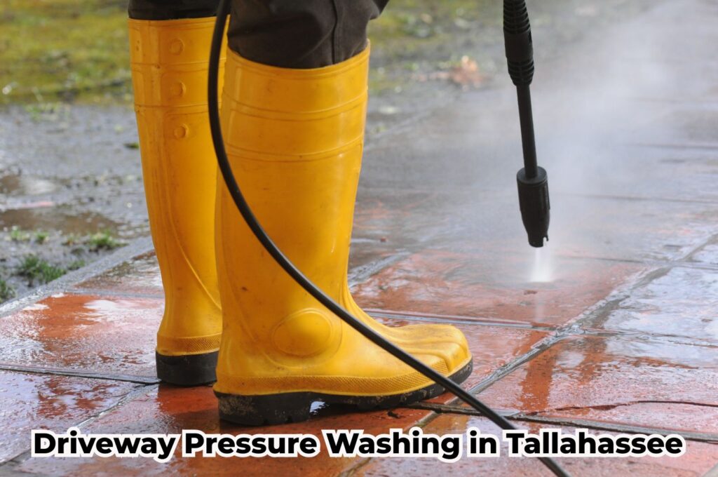 Driveway Pressure Washing in Tallahassee