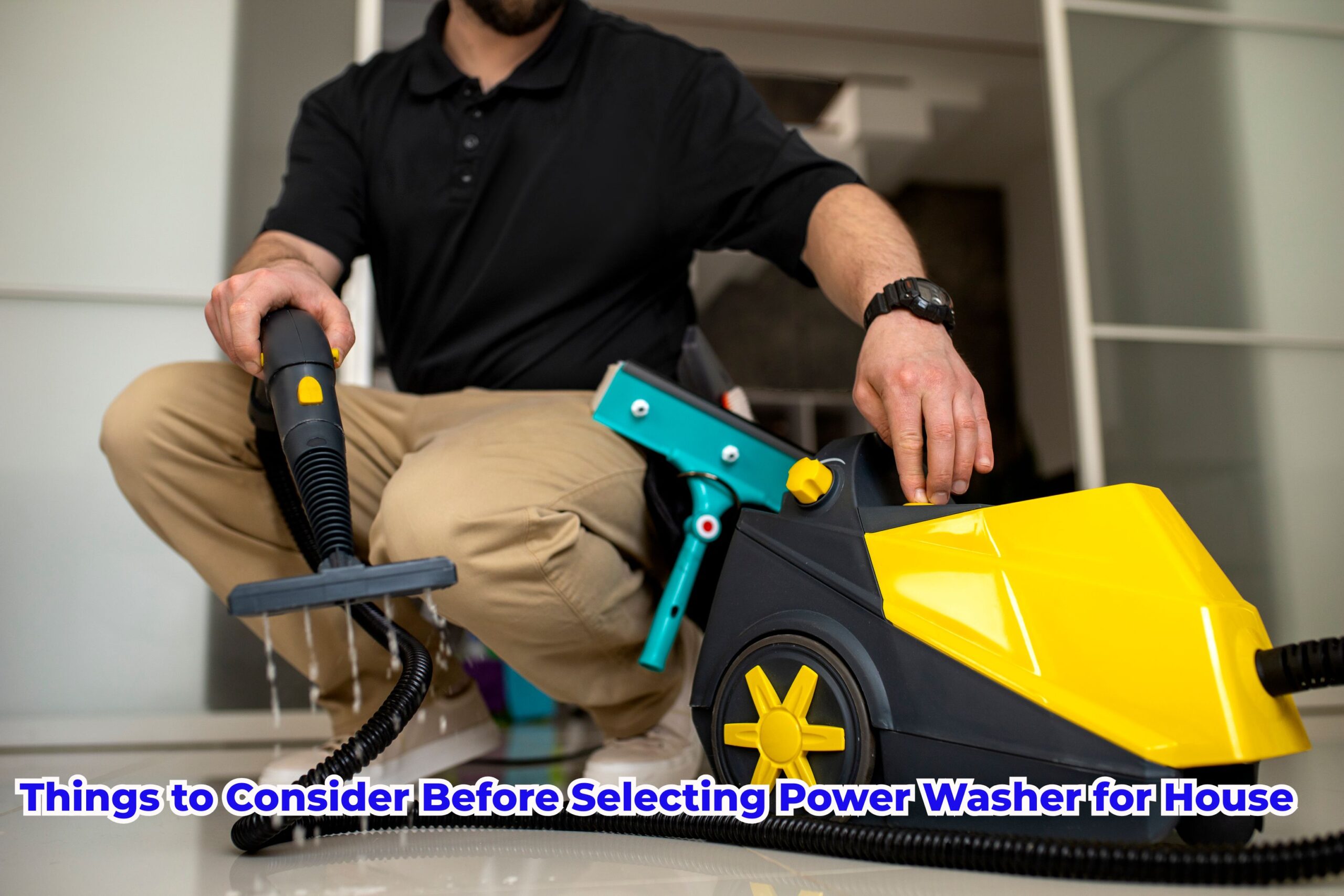 Things to Consider Before Selecting Power Washer for House