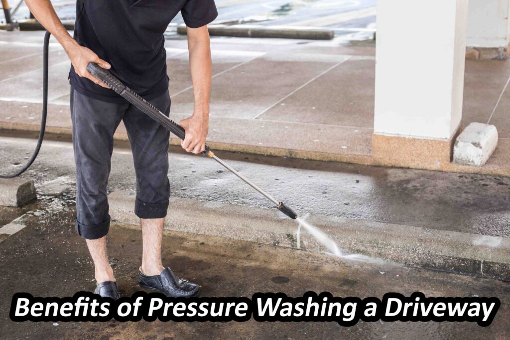 9 Benefits of Pressure Washing a Driveway