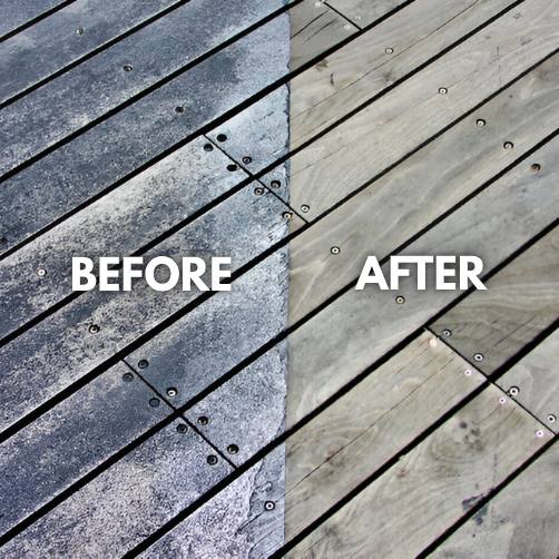 before and after bradfordville pressure washing service